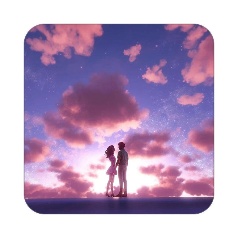 زیر لیوانی کاکتی مدل عاشقانه کد mp11404