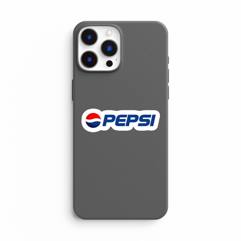 استیکر لپ تاپ و موبایل بووم طرح نوشته مدل Pepsi کد KT49