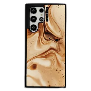 AKAM AMC-WSGS22U-COFFEE-3 Cover For Samsung Galaxy S22 Ultra