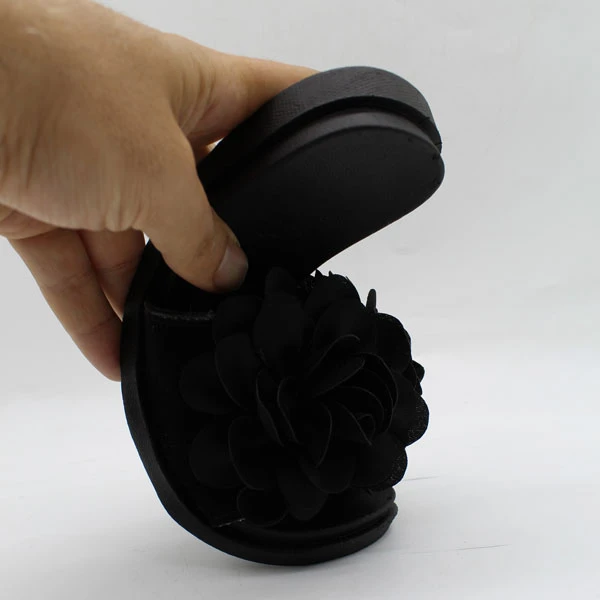 عکس شماره 7 : دمپایی روفرشی زنانه نیکتا مدل 016-10 کد 1255-bk