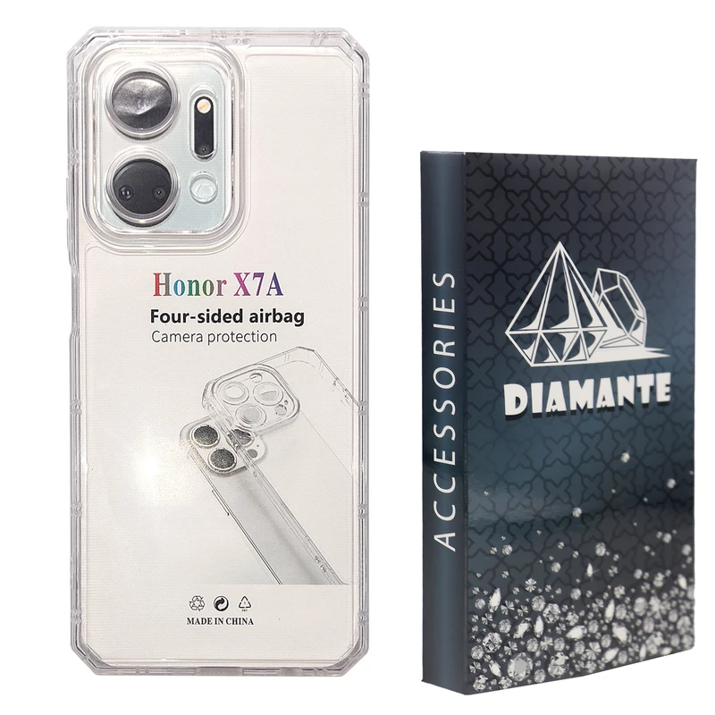 کاور دیامانته مدل Nahid Navy مناسب برای گوشی موبایل آنر X7B