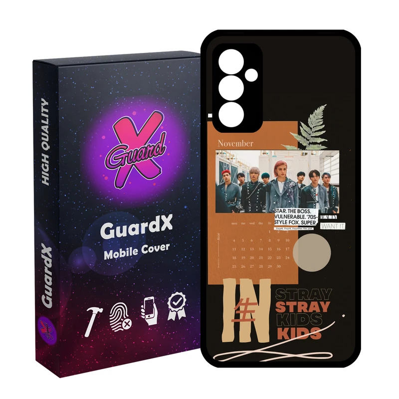 کاور گارد ایکس طرح Stray Kids مدل Glass10688 مناسب برای گوشی موبایل سامسونگ Galaxy S23 FE