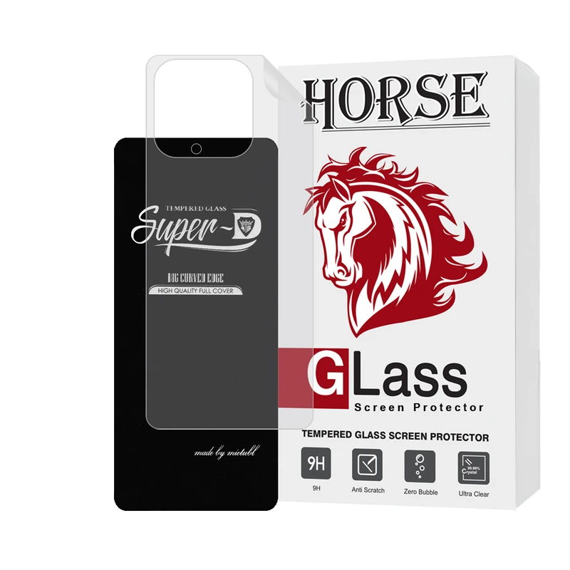 محافظ صفحه نمایش هورس  مدل SUPNABKHO مناسب برای گوشی موبایل شیائومی Redmi Note 10 4G / Note 10S / Poco M5s به همراه محافظ پشت گوشی هیدروژل