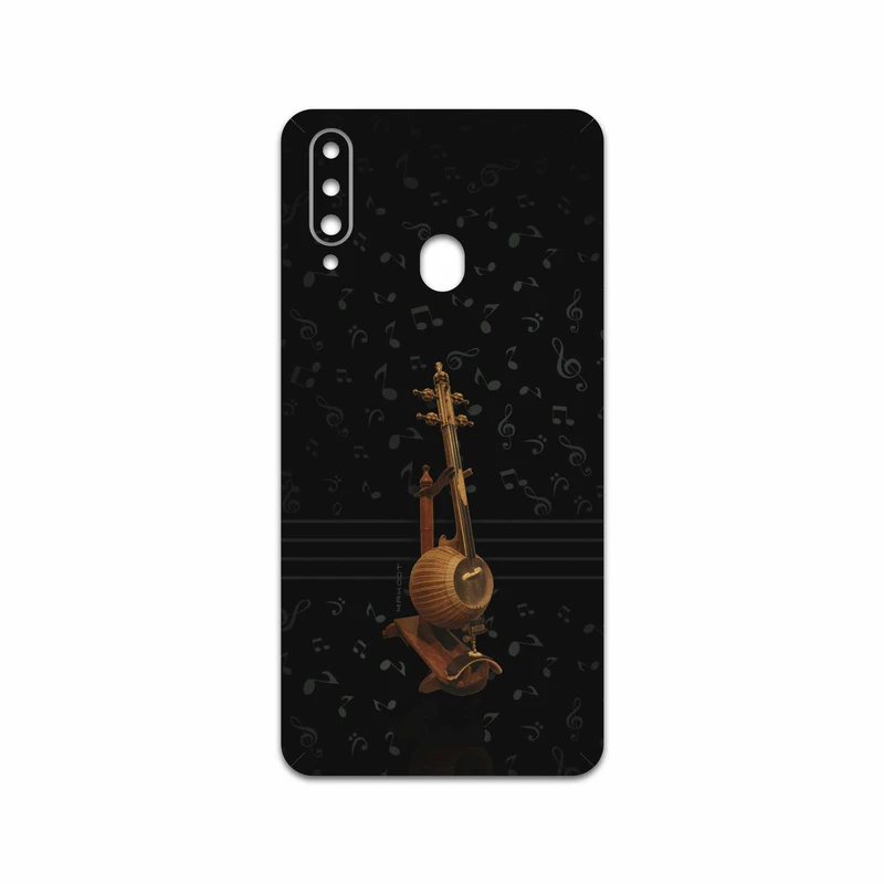 برچسب پوششی ماهوت مدل Persian Fiddle Instrument مناسب برای گوشی موبایل سامسونگ Galaxy A20s