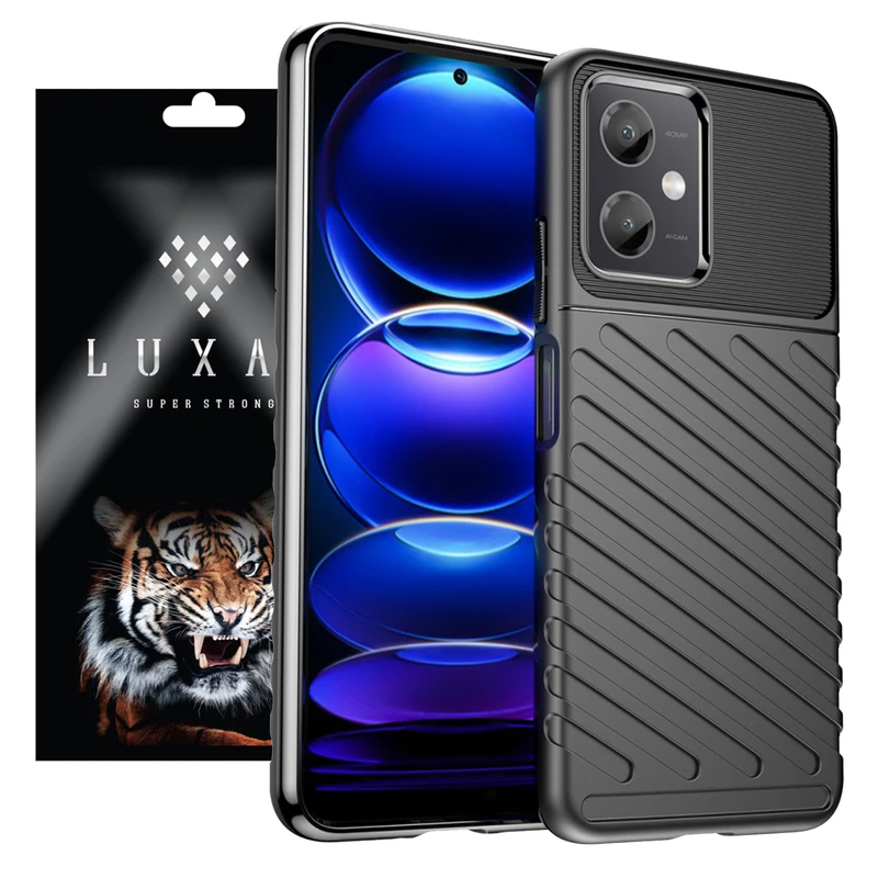 کاور لوکسار مدل note12 - thunder مناسب برای گوشی موبایل شیائومی Redmi Note 12 5G / POCO X5 5G