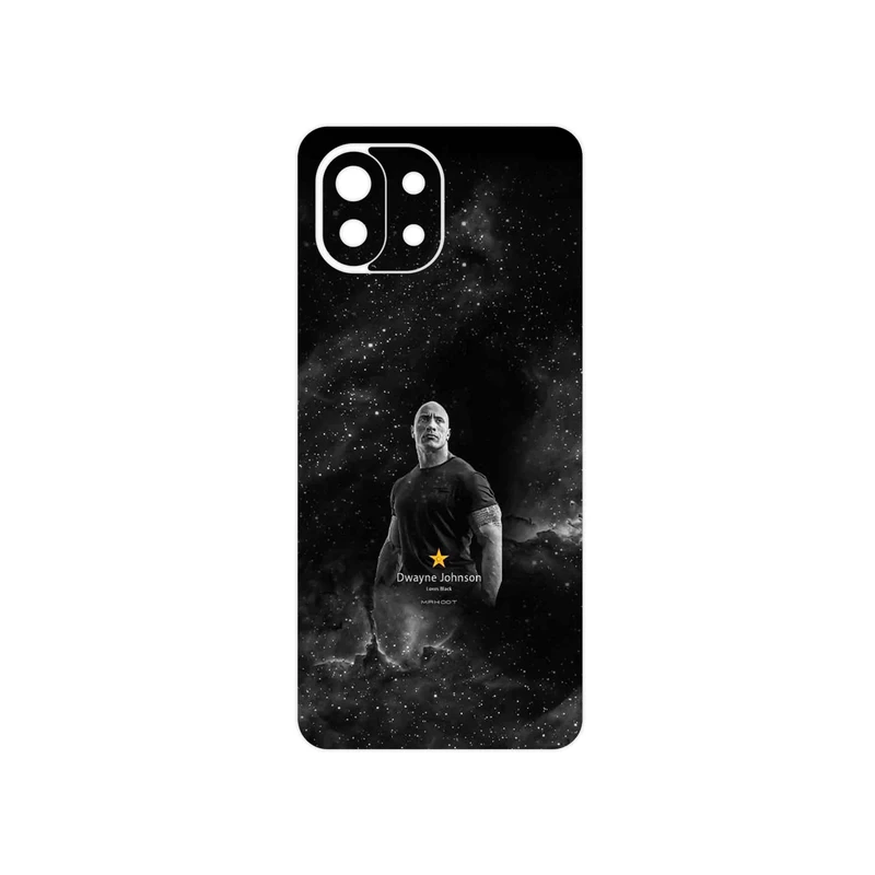 برچسب پوششی ماهوت مدل Dwayne Johnson مناسب برای گوشی موبایل شیائومی MI 11 LITE