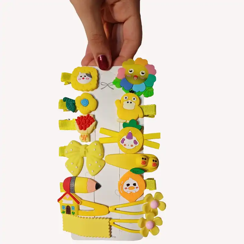 گیره مو زنانه مدل s5 مجموعه 14 عددی