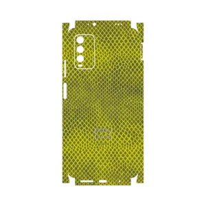 MAHOOT Yellow Snake Skin-FullSkin Cover Sticker for Xiaomi Redmi Note 9 4G