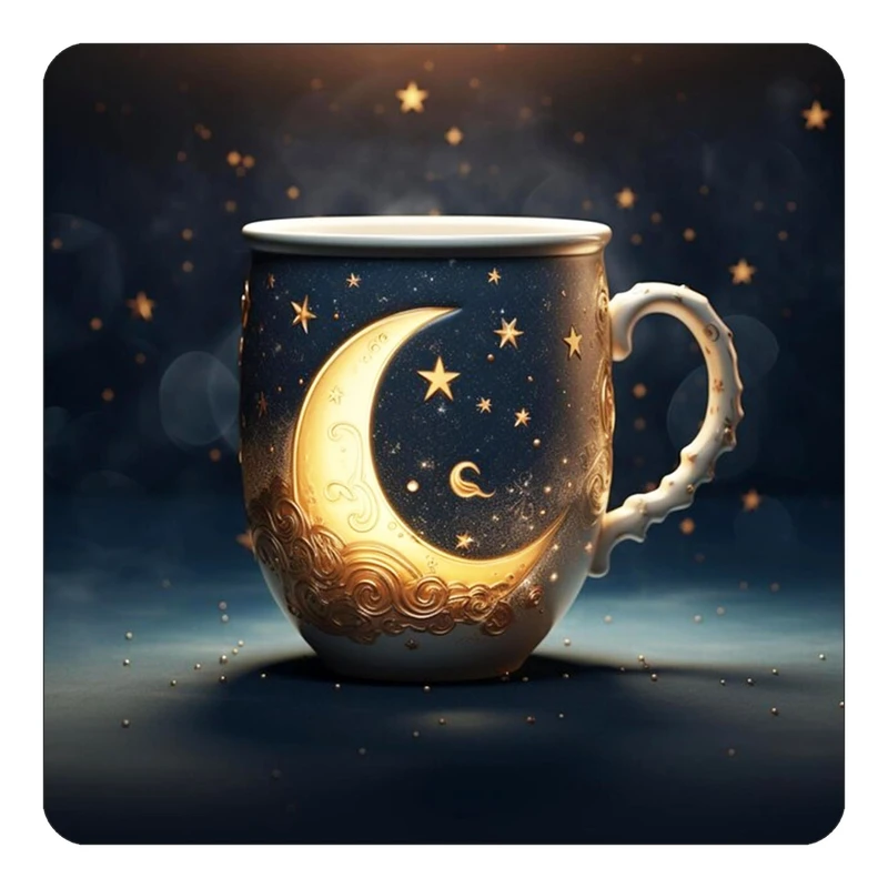 مگنت کاکتی طرح ماه و ستاره مدل mp53037