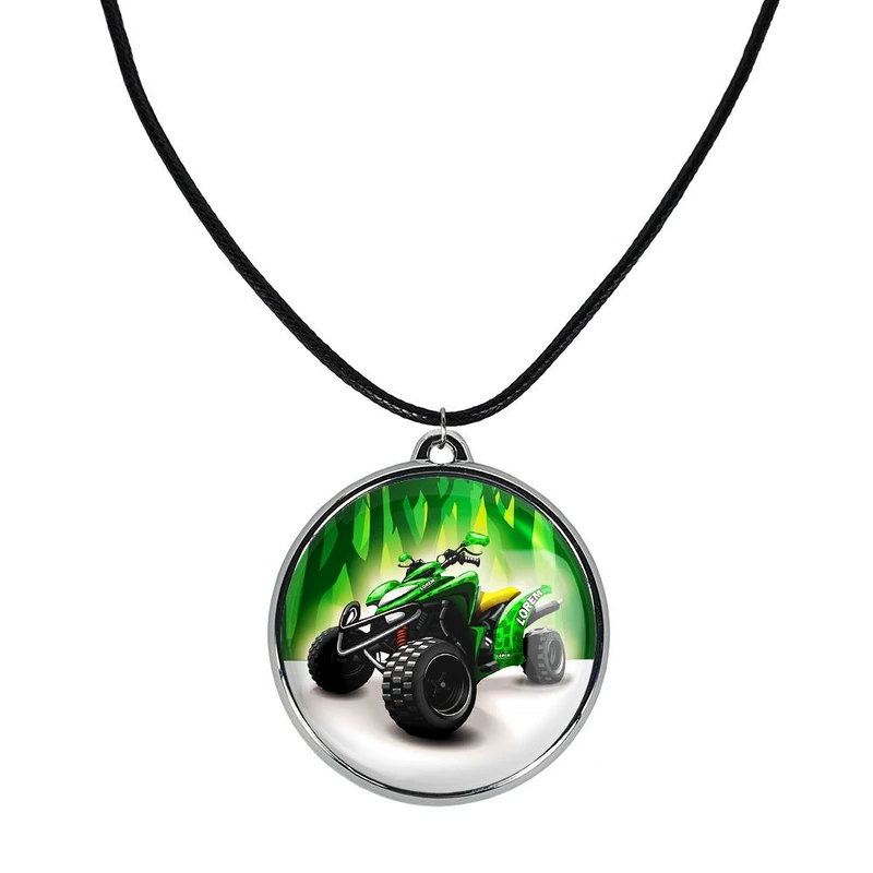 گردنبند خندالو مدل موتور چهار چرخ کد 2783827839