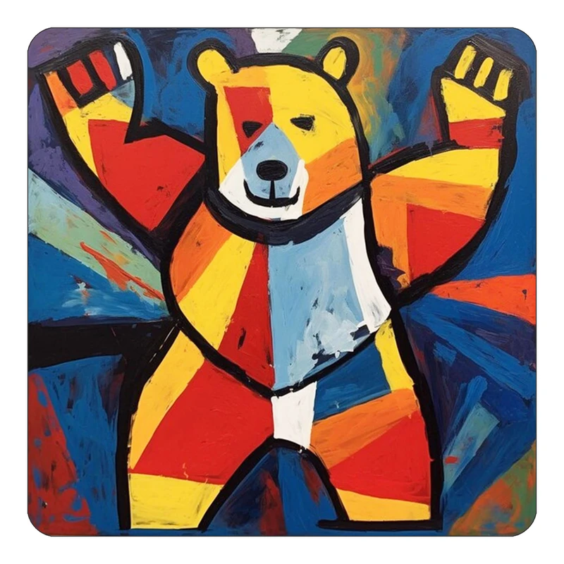 مگنت کاکتی طرح حیوانات رنگی مدل mp25999