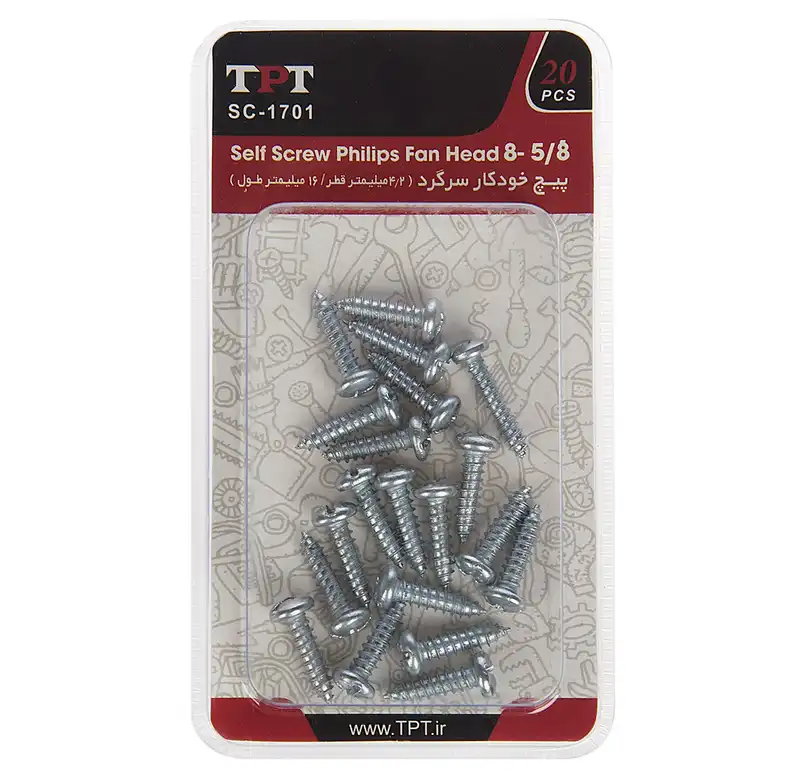 مجموعه 20 عددی پیچ خودکار تی پی تی مدل SC-1701