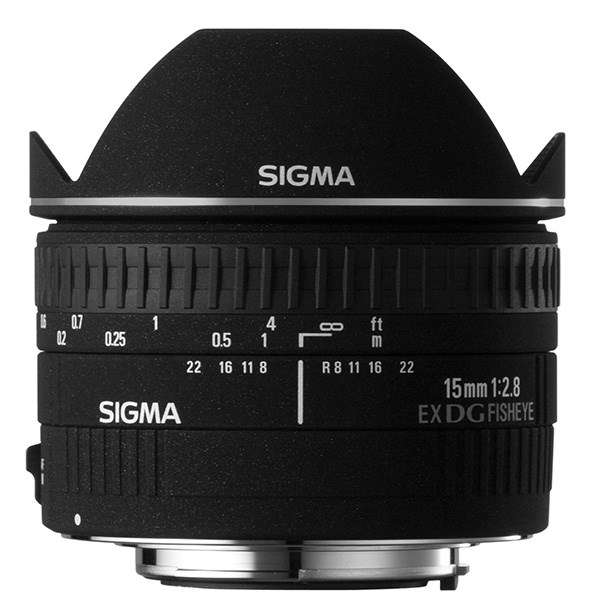 لنز سیگما 15MM F2.8 EX DG DIAGONAL FISHEYE لنز سیگما 15MM F2.8 EX DG DIAGONAL FISHEYE
