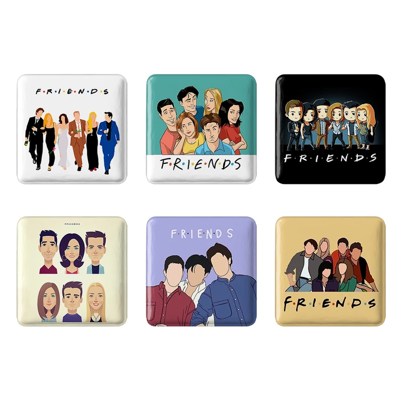 پیکسل خندالو مدل سریال فرندز کد 244B مجموعه 6 عددی