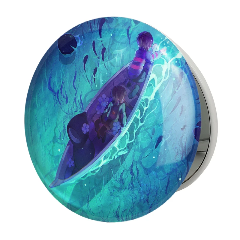 آینه جیبی خندالو طرح بازی آندرتیل (Undertale) مدل تاشو کد 31811