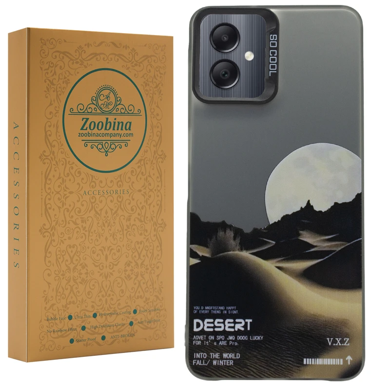 کاور زوبینا مدل Kamor مناسب برای گوشی موبایل سامسونگ Galaxy A06