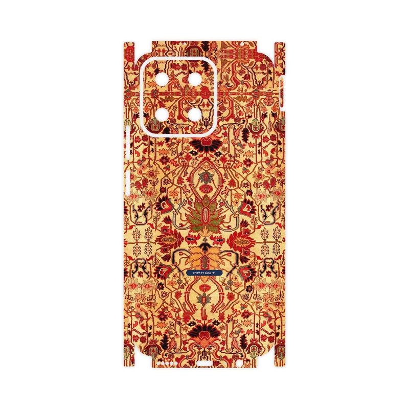 برچسب پوششی ماهوت مدل Persian_Carpet_Yellow-FullSkin مناسب برای گوشی موبایل آنر X7c