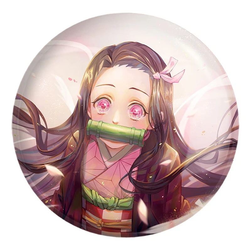 پیکسل خندالو طرح کامادو نزوکو انیمه شیطان کش کد 11455 مدل بزرگ