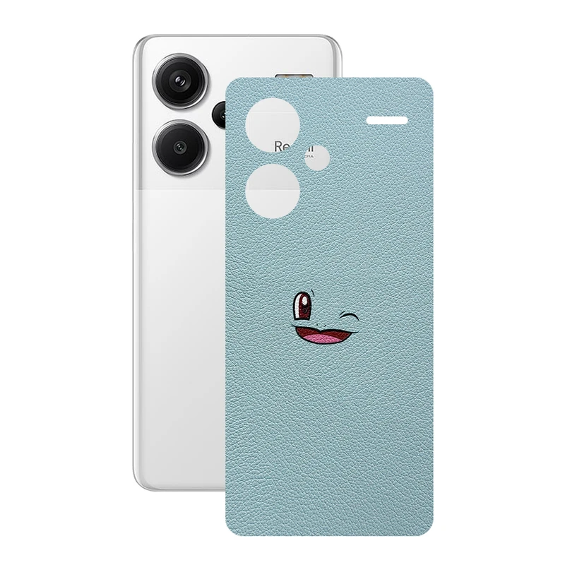 برچسب پوششی ریمکس مدل Leth طرح اسکوئرتل پوکمون مناسب برای گوشی موبایل شیائومی Redmi Note 13 Pro Plus