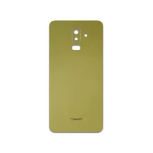 MAHOOT Matte-Gold Cover Sticker for Samsung Galaxy J8