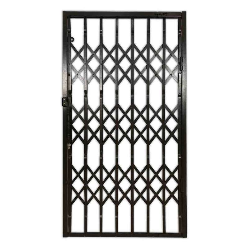 حفاظ ضد سرقت درب اپارتمان مدل اکاردیونی شکلاتی حفاظ ضد سرقت درب اپارتمان مدل اکاردیونی شکلاتی