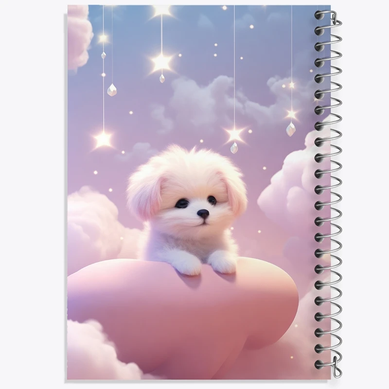 دفتر لیست خرید 50 برگ خندالو طرح سگ کیوت کد F2710