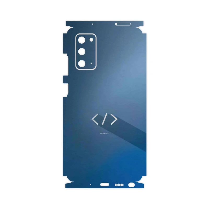 برچسب پوششی ماهوت مدل Minimal Coding icon-FullSkin مناسب برای گوشی موبایل سامسونگ Galaxy Note 20