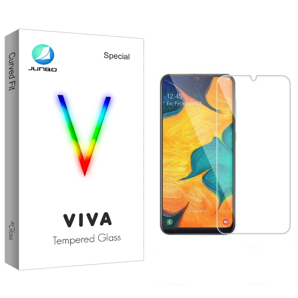 محافظ صفحه نمایش جانبو مدل Viva Glass مناسب برای گوشی موبایل سامسونگ Galaxy A20