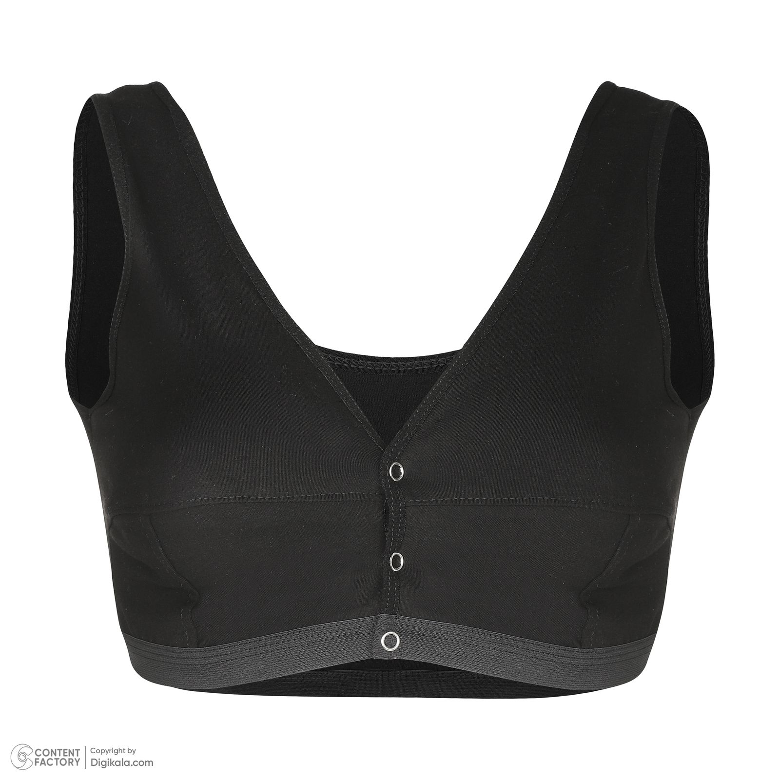 نیم تنه زنانه ژولانیک مدل Mehregan کد N1001 رنگ مشکی -  - 2