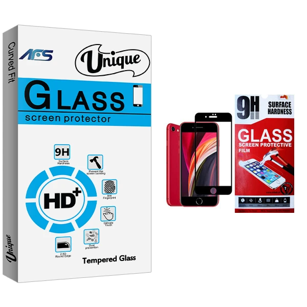 محافظ صفحه نمایش ای اف اس مدل Unique Glass مناسب برای گوشی موبایل اپل Iphone Se 2020