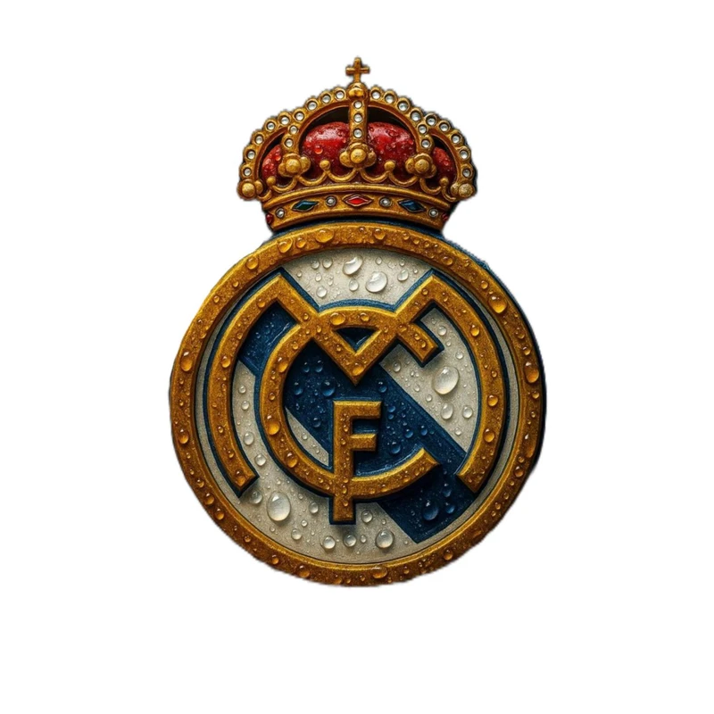 استیکر پارچه و لباس پاد آفرین مدل فوتبالی رئال مادرید کهکشانی ها کد 2172