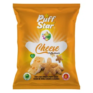 اسنک چهارجوانه پف استار با طعم پنیری - 50 گرم