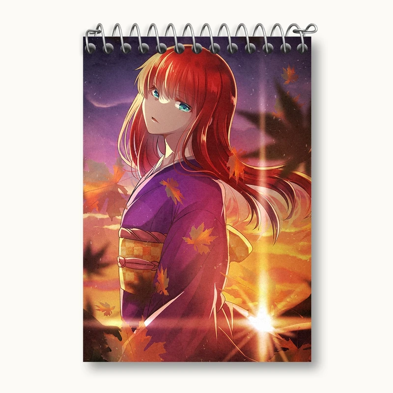 دفتر یادداشت 50 برگ خندالو مدل بازی تسوکی هیمه‌ (Tsukihime) کد 34509