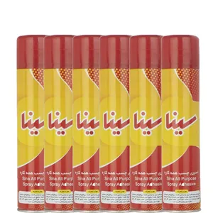  اسپری چسب سینا مدل SP-300 حجم 300 میلی لیتر بسته 6عددی