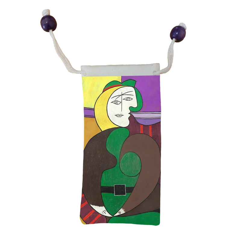 کاور عینک طرح نقاشی صندلی راحتی از پیکاسو کد m3042