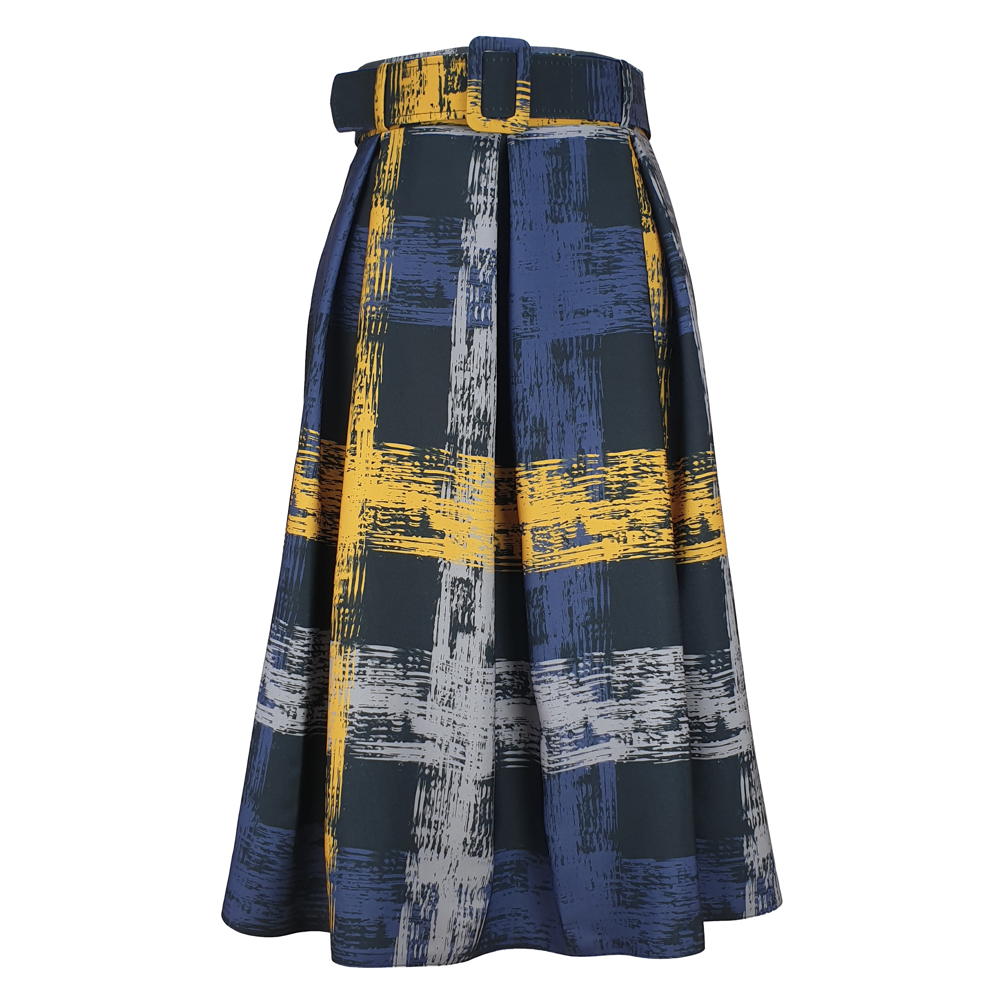 دامن زنانه مدل قلمو کد PileGalamDBRash