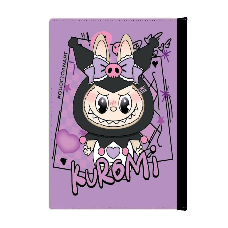 کلاسور پاد آفرین مدل فانتزی کارتونی طرح لبوبو بامزه ترند کد p285