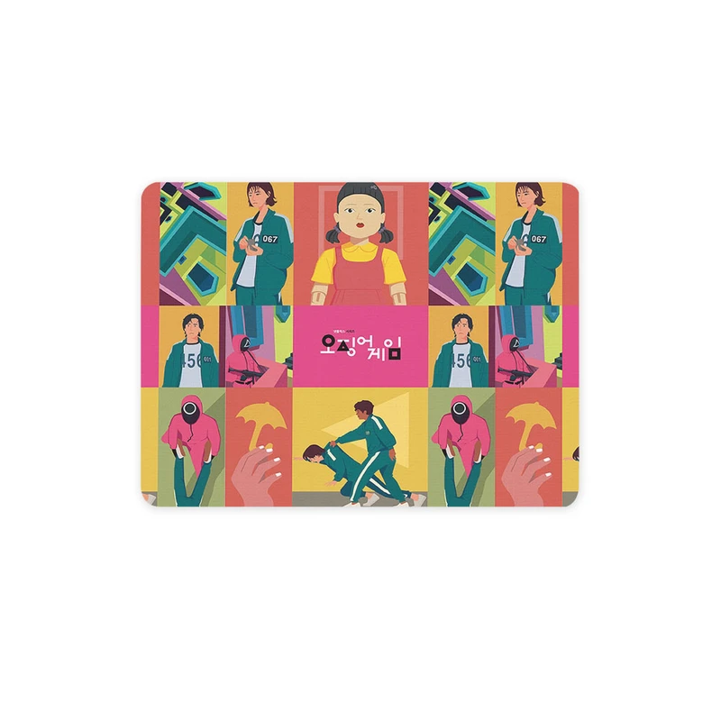 ماوس پد ترمه طراحان ایده مدل سریال اسکویید گیم کد cfp3057