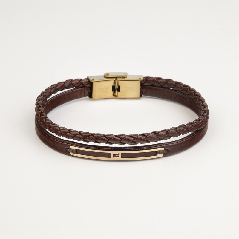 دستبند طلا 18 عیار مردانه مایا ماهک مدل MB1512