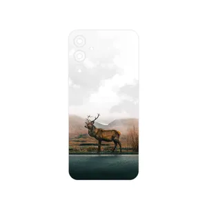 MAHOOT Horned_Deer Cover Sticker for Samsung A25 5G