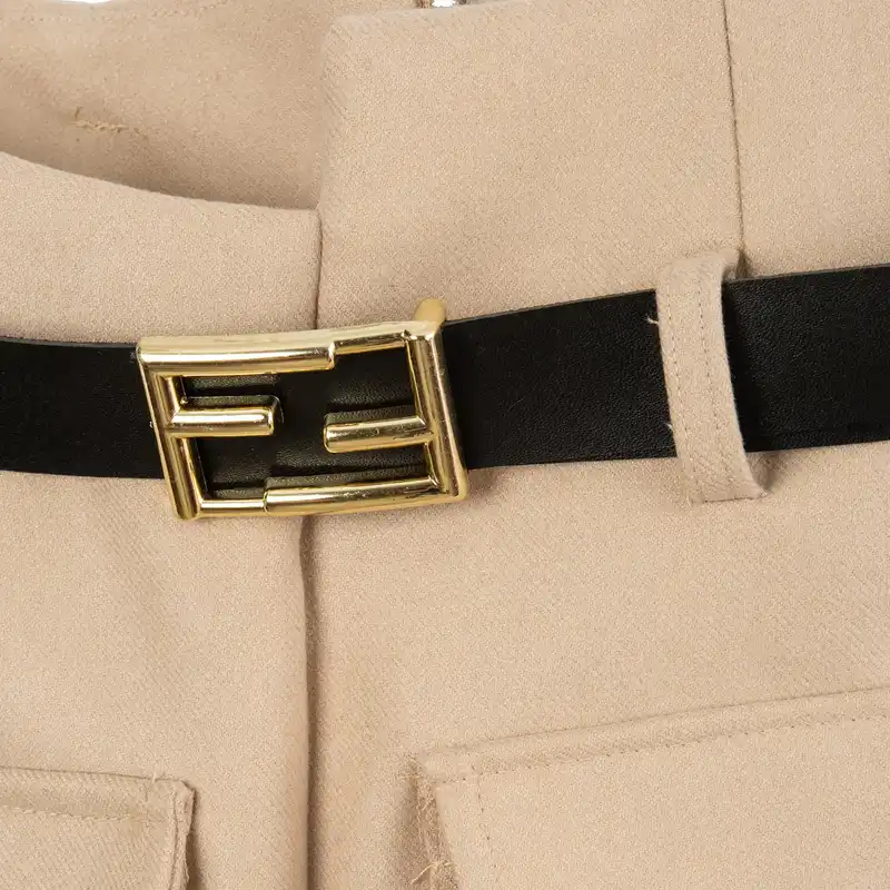 دامن زنانه مدل پشمی کد MDSS-AT9813 همراه با کمربند