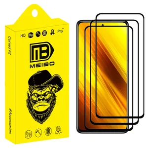 MEIBO +HD Screen Protector For Xiaomi Xiami Redmi Poco X3 Pack Of 3