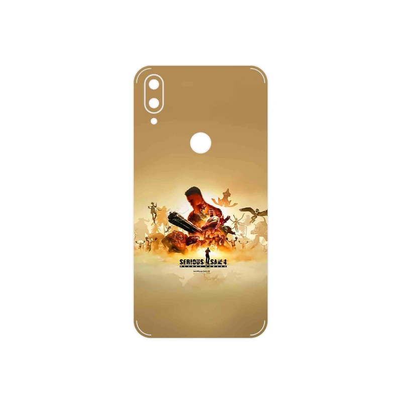 برچسب پوششی ماهوت مدل Serious Sam Game Series مناسب برای گوشی موبایل شیائومی Mi Play