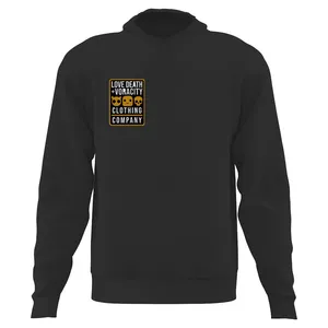 هودی زنانه مدل  Love and Death +Voracity دورس تمام پنبه