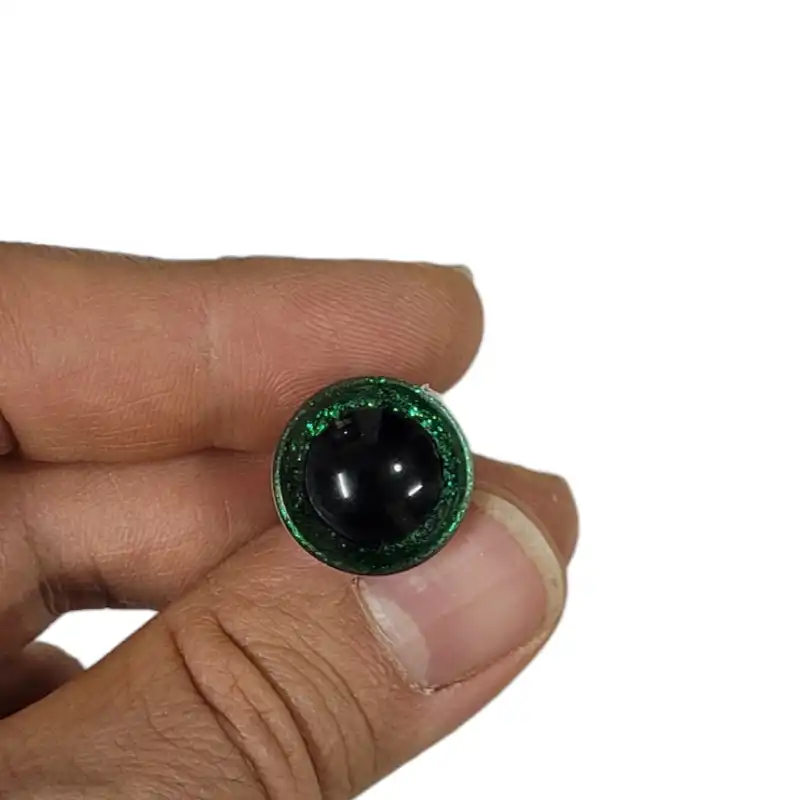 ملزومات عروسک سازی مدل چشم اکلیلی واشر دار کد Saz1708 بسته 8 عددی