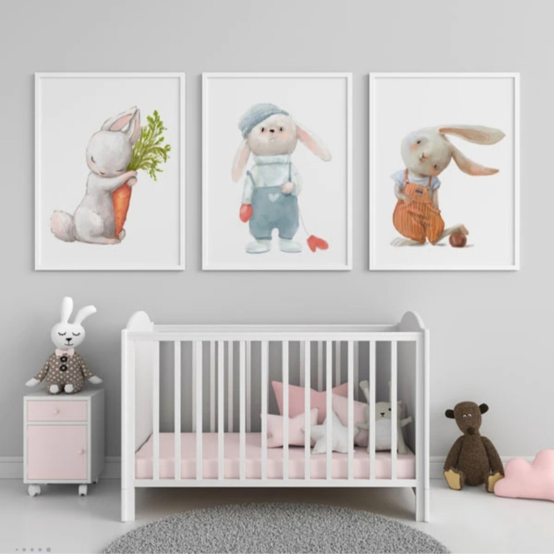 تابلو
کودک طرح خانواده خرگوش ها کد TA112209 مجموعه 3 عددی