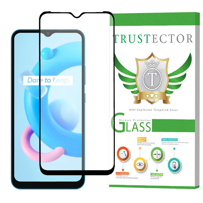 محافظ صفحه نمایش سرامیکی مات تراستکتور مدل MCERAMT مناسب برای گوشی موبایل ریلمی C11 2021