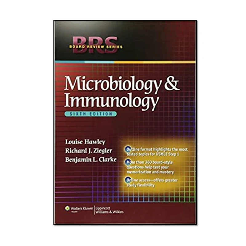 کتاب BRS Microbiology and Immunology Board Review Series Sixth Edition اثر جمعی از نویسندگان انتشارات مؤلفین طلایی