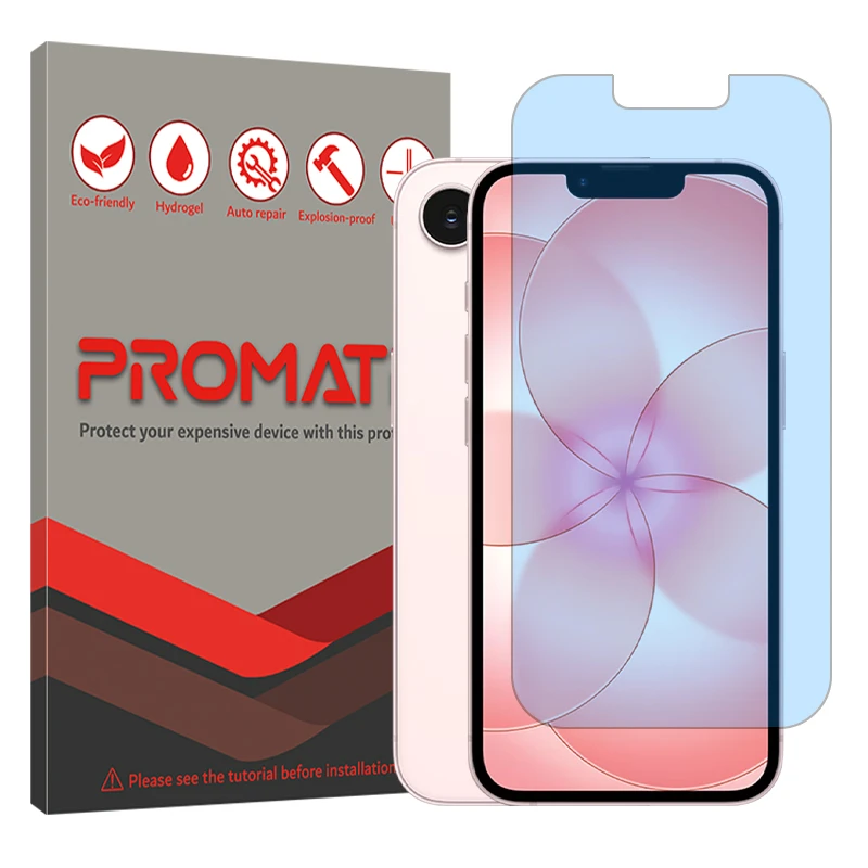 محافظ صفحه محافظ چشم پرومیت مدل هیدروژلی مناسب برای گوشی موبایل اپل iPhone 17e 