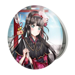 آینه جیبی خندالو طرح دیا انیمه لاو لایو Love Live مدل تاشو کد 18315